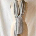 Cashmere Wrap - Silver Grey