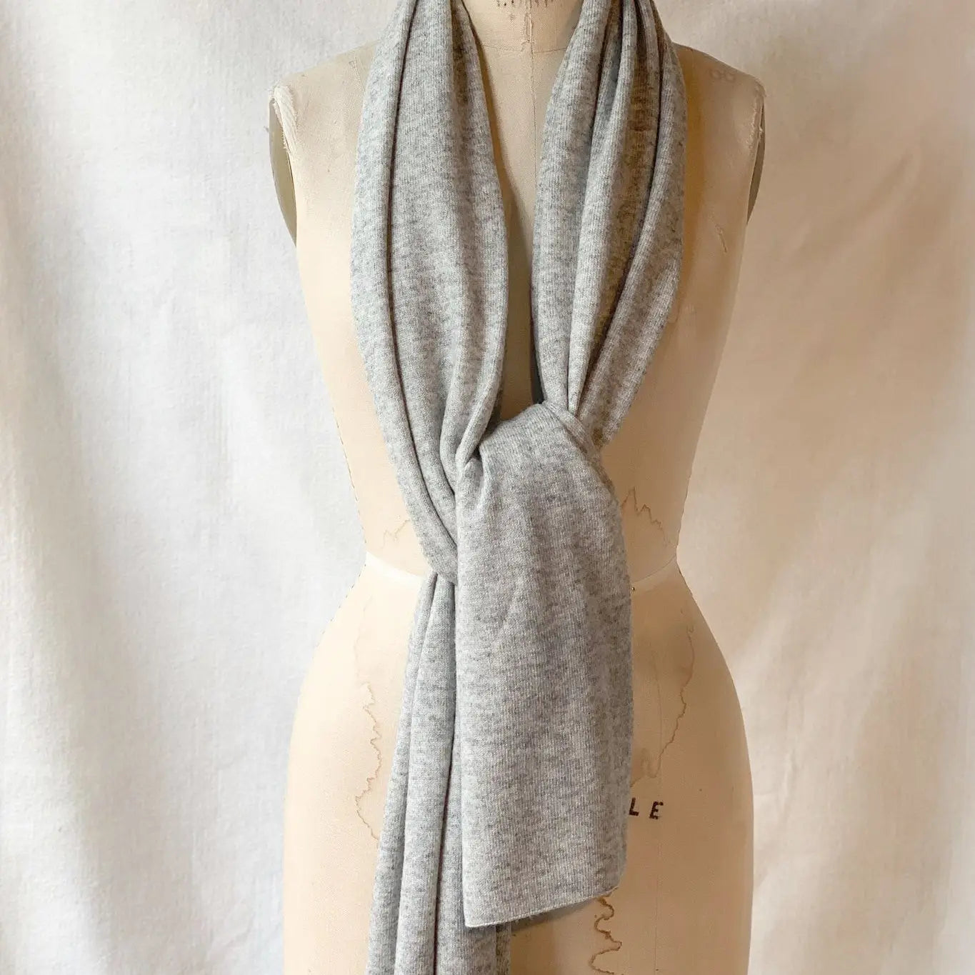 Cashmere Wrap - Silver Grey