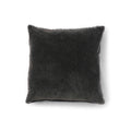 Pine Velvet Pillow With Poms - 22"x22