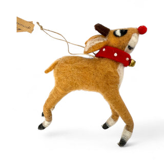***Felt Rudolph Ornament