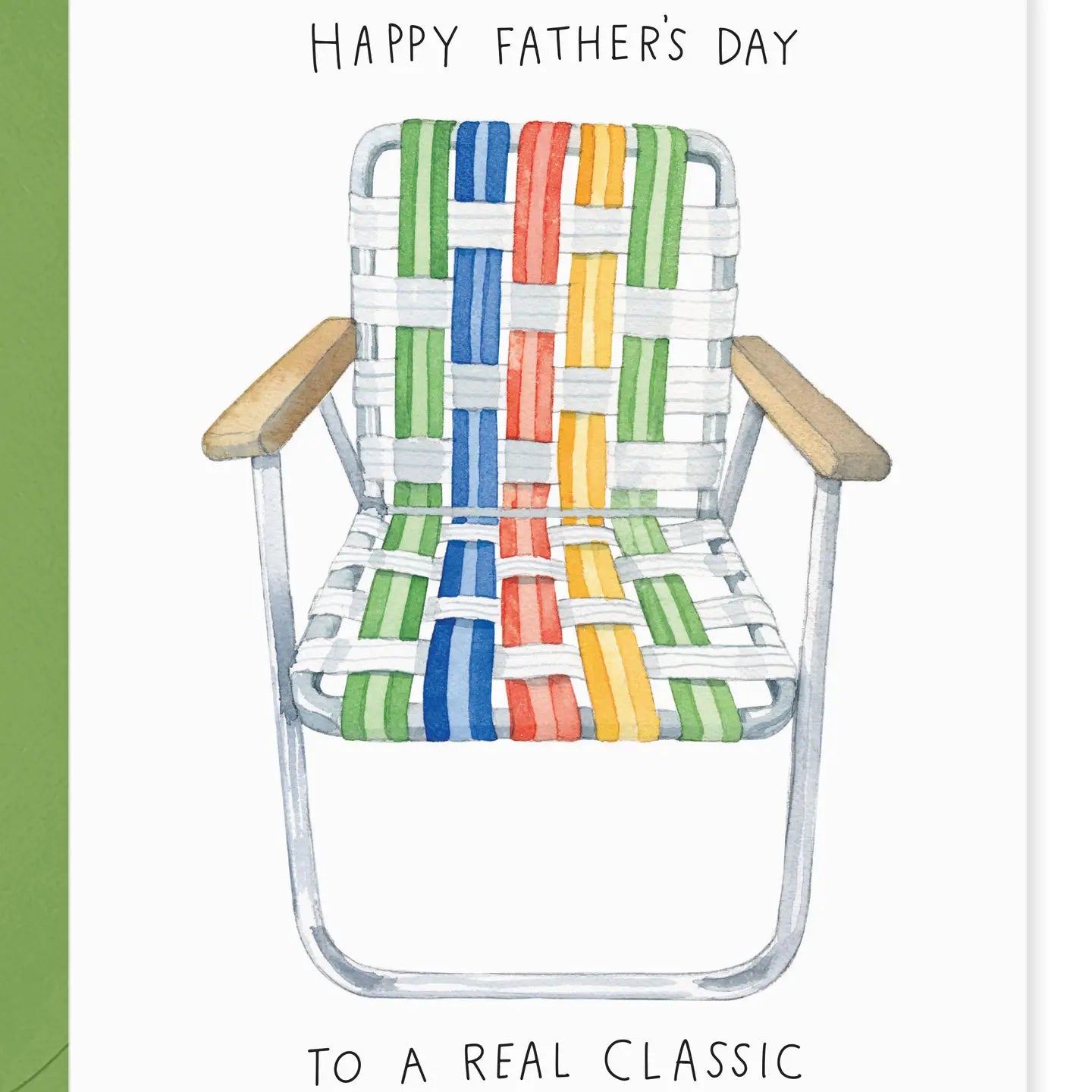 Lawn Chair Dad Card