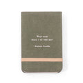 Benjamin Franklin Fabric Notebook-3.5"x5.5"