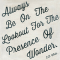 Always Be On The Lookout - Art Print