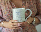 Not Fragile Like A Flower XO Mug