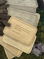 Leather Luggage Tags