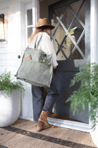 Distressed Canvas Tote