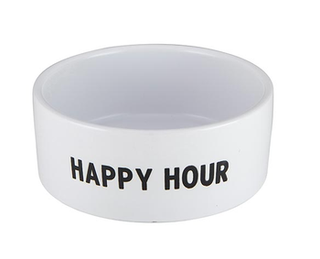Ceramic Pet Bowl - Happy Hour