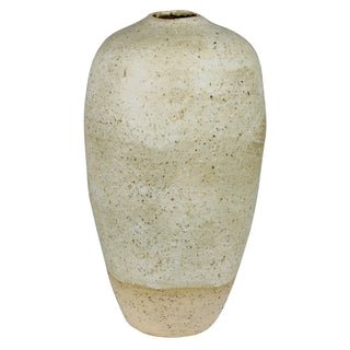 Umbria Vase, Ceramic, White