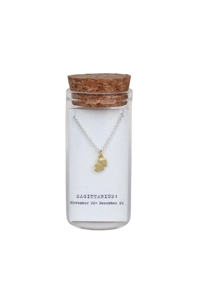 Message in a Bottle Zodiac Necklace Collection Second Edition