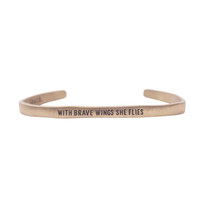 Articles of Love Collection - Brass Cuff