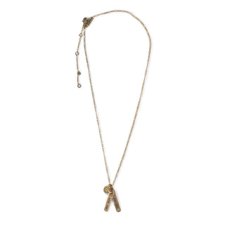***Love You Forever Necklace - Brass 16"