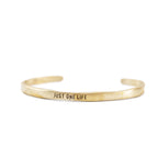 Articles of Love Collection - Brass Cuff