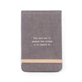 Abraham Lincoln Fabric Notebook-3.5"x5.5"