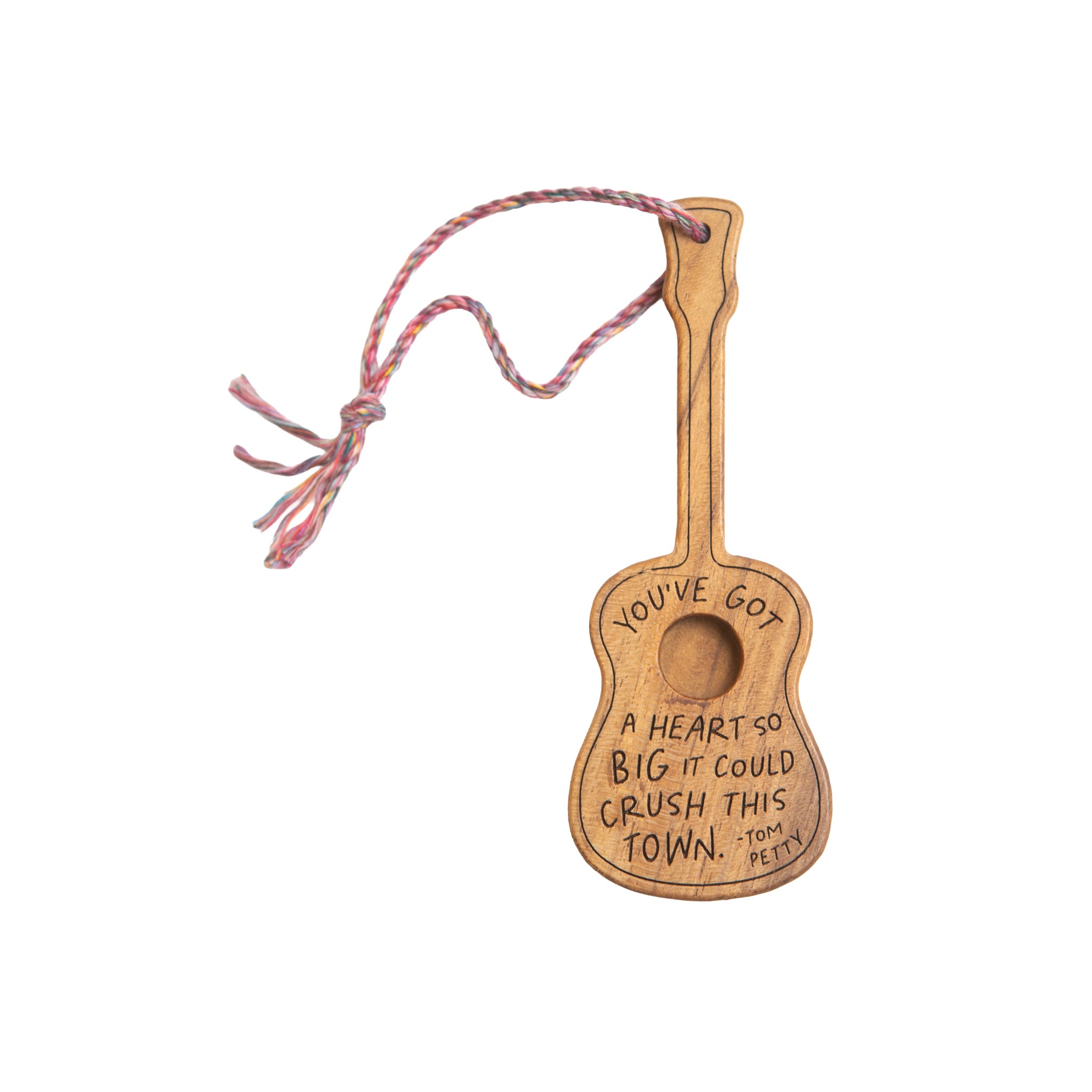 Tom Petty Wooden Acoustic Guitar 2"x5"