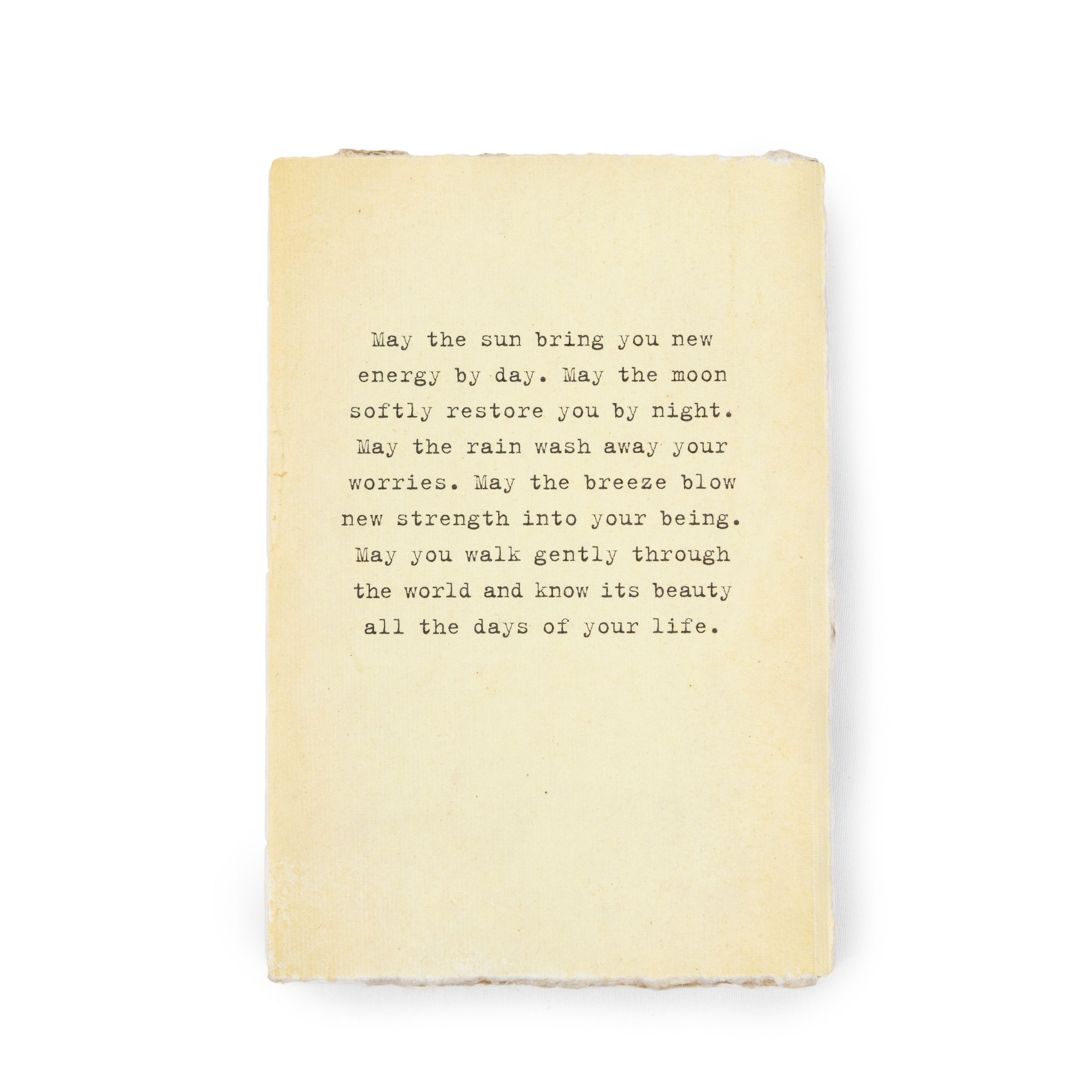 Deckled Edge Notebook - Medium