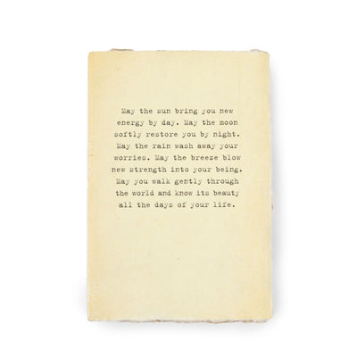 Medium Deckled Edge Notebook
