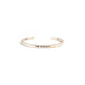 ***Silver Cuff - Find The Beauty