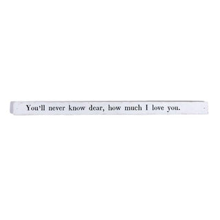 ***Poetry Stick - You’ll Never Know Dear