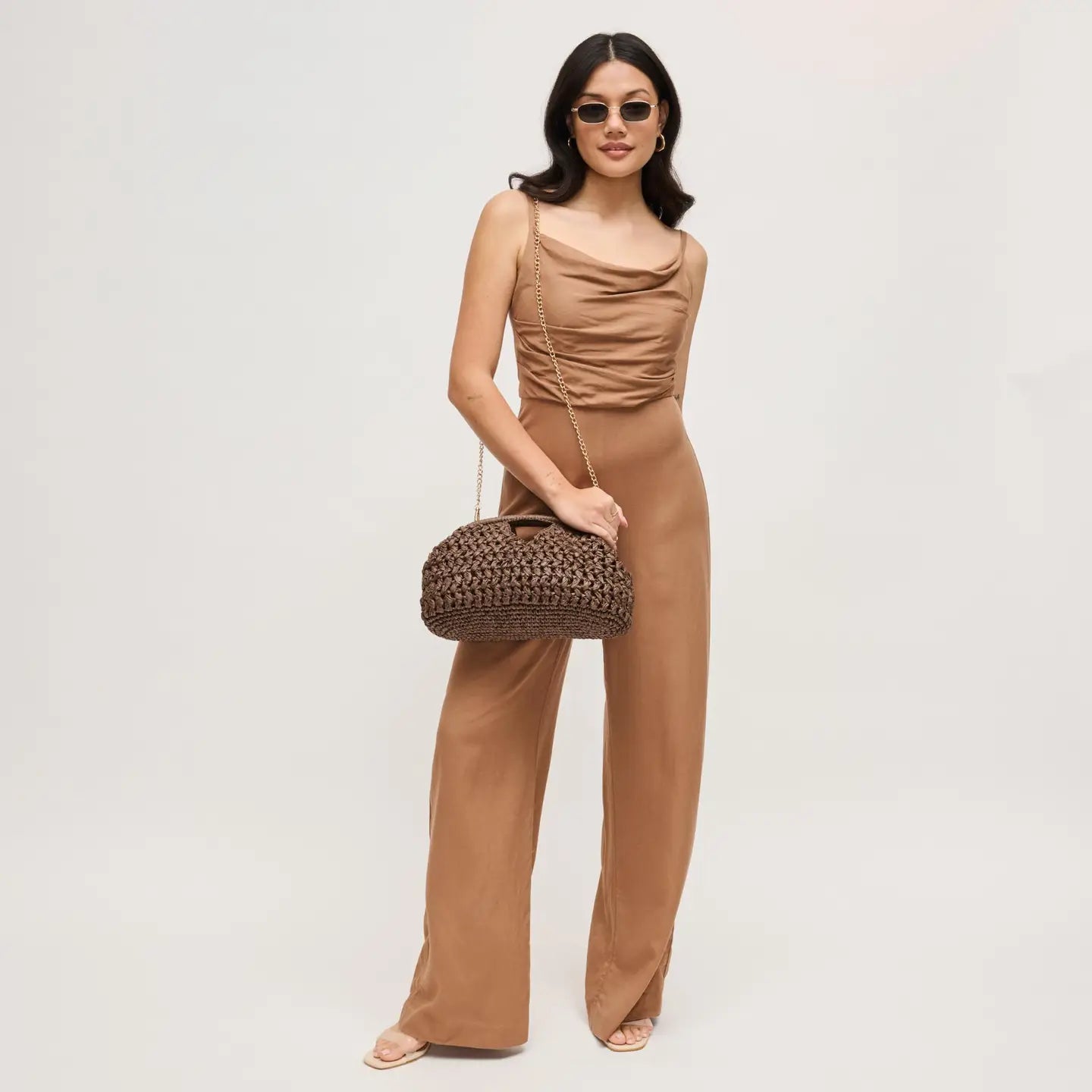 Abigail Crossbody, Chocolate