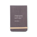 David Bowie Fabric Notebook-3.5"x5.5"