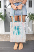 ***Kantha Tote Bag