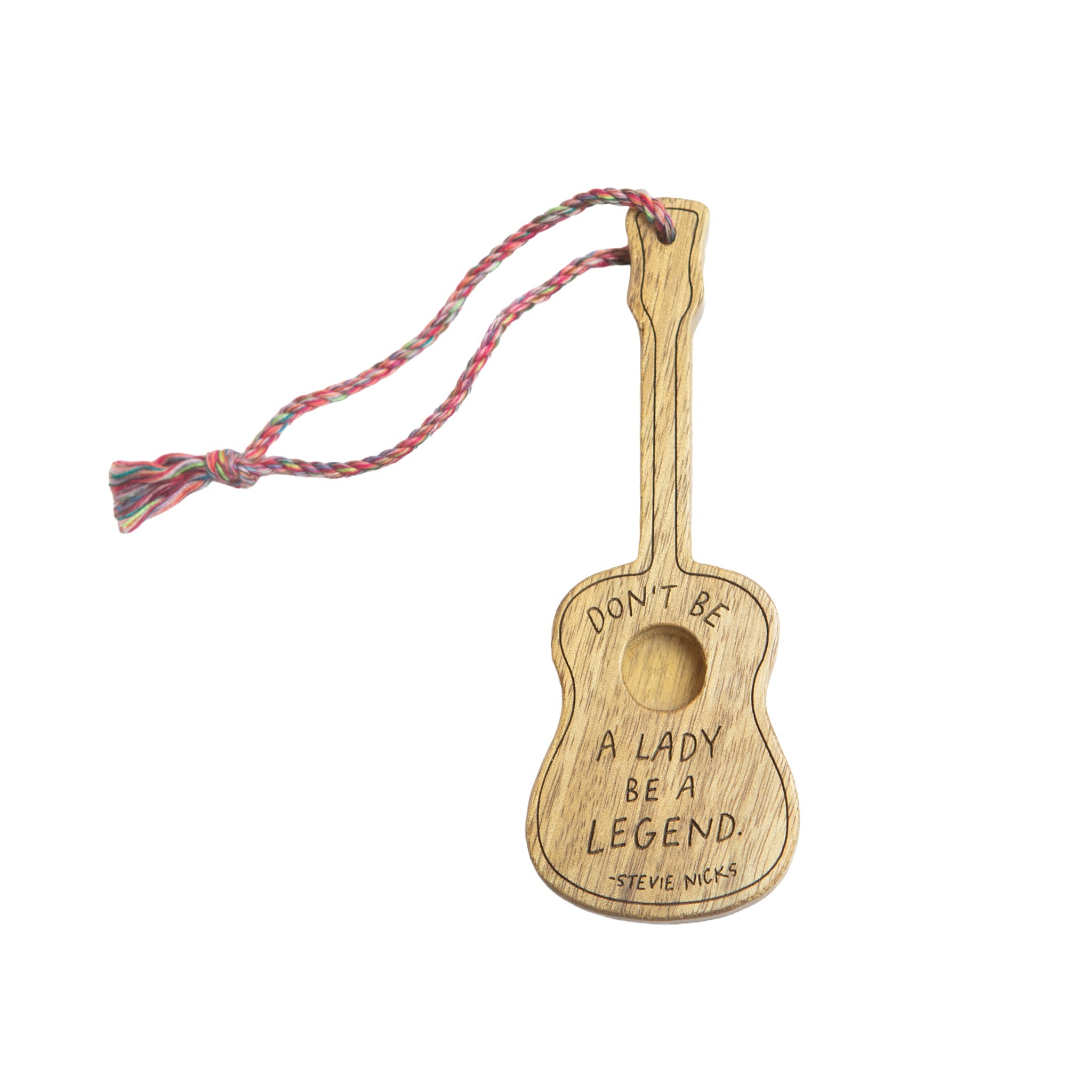 Stevie Nicks Wooden Acoustic Guitar 2"x5"