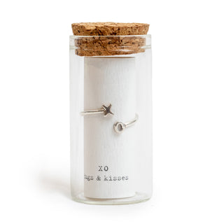 ***Message in a Bottle Ring Collection - XO
