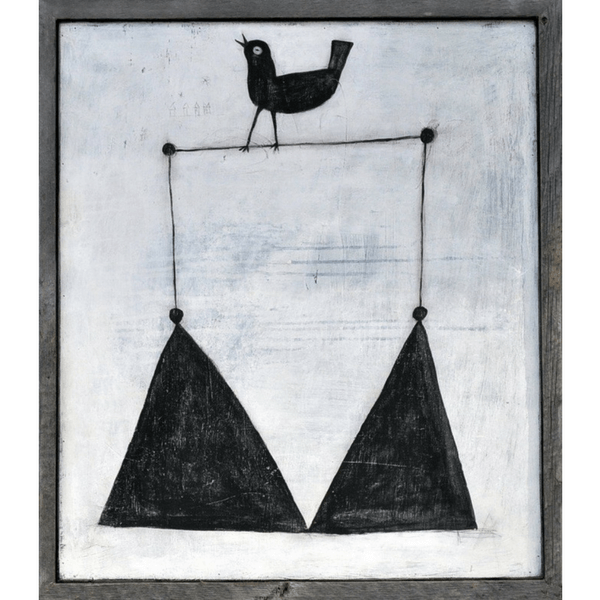 Bird on a Wire - Art Print