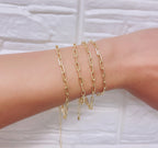 Paper Clip Chain Link Bracelet/Necklace