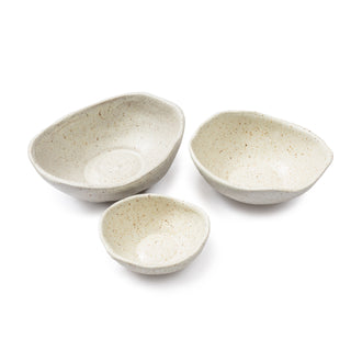 ***Large Speckled Ceramic Side Dish