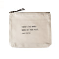 There's The Whole World (Mary Poppins) Canvas Zip Bag