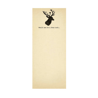 ***Paper - Deer Skinny Notepad