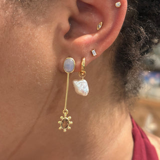 Sun Dangle Earrings