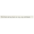 ***Poetry Stick - Your Heart and My Heart