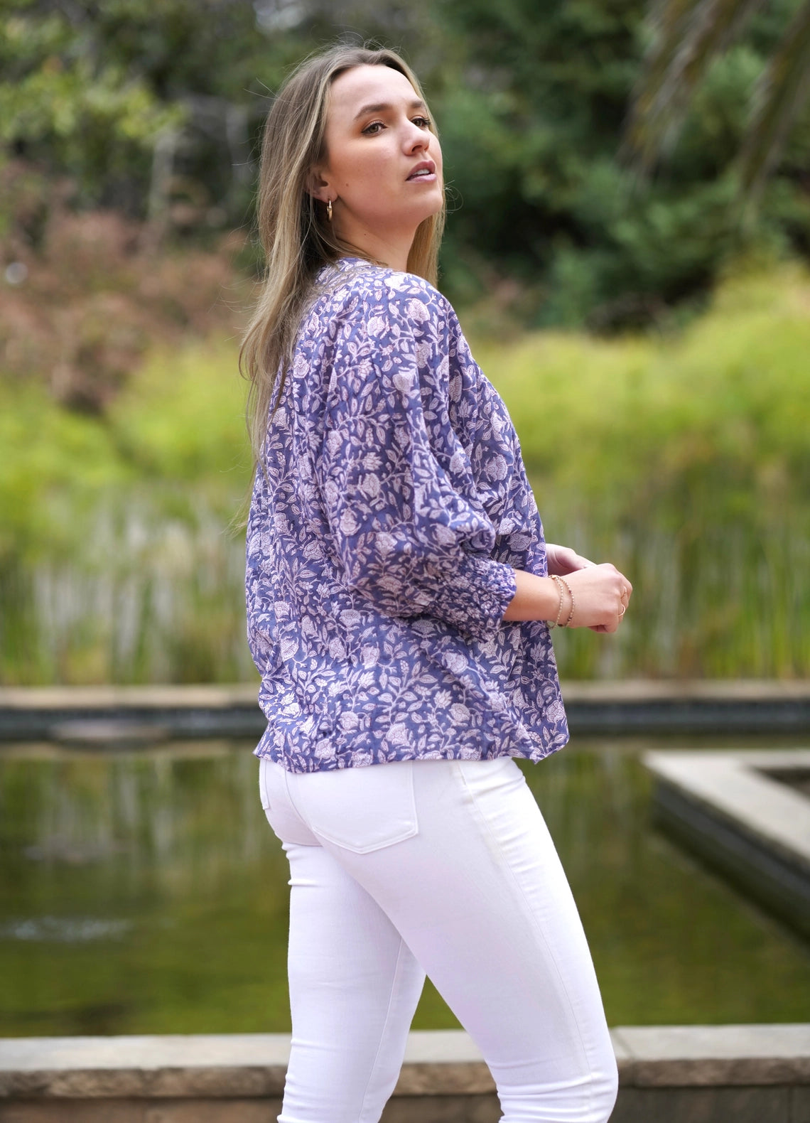 Anjou Top, Navy
