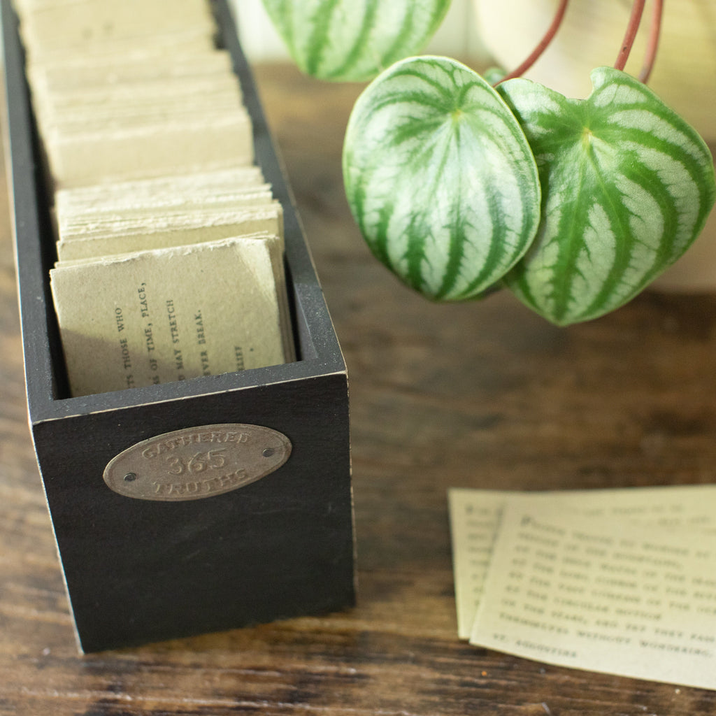 365 Gathered Thoughts Box