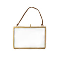 Brass Hanging Frame 6"x4" Horizontal