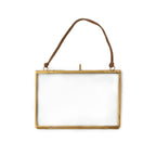Horizontal Brass Hanging Frame - 6" x 4"