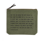Rosemary Canvas Zip Bag