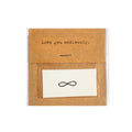 Infinity Temporary Tattoo- Single Set of 2