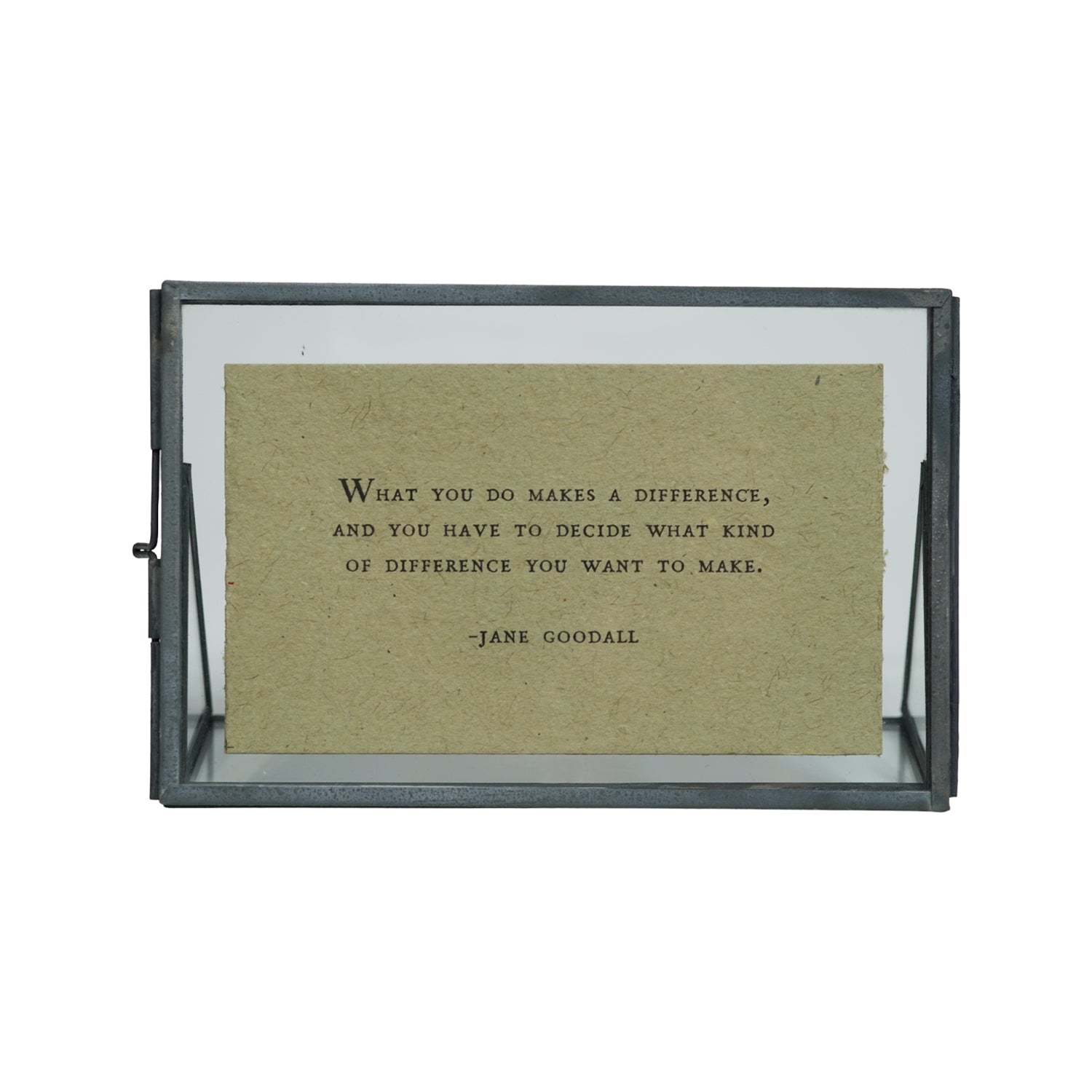 Zinc Standing Frame 6"x4" Horizontal