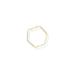 Hexagon Brass Carabiner