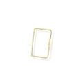 Rectangular Brass Carabiner