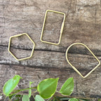 Hexagon Brass Carabiner