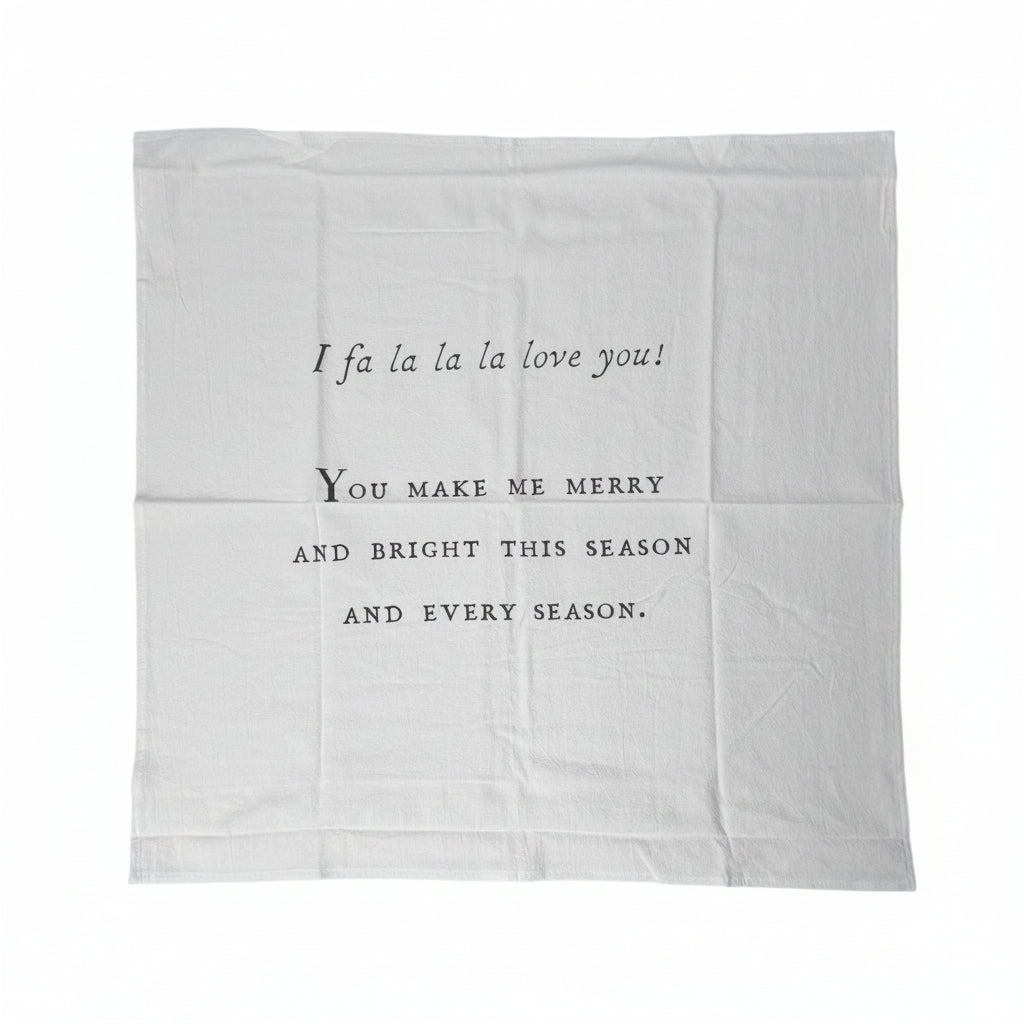 Holiday Cotton Napkin / Dishtowel - Single