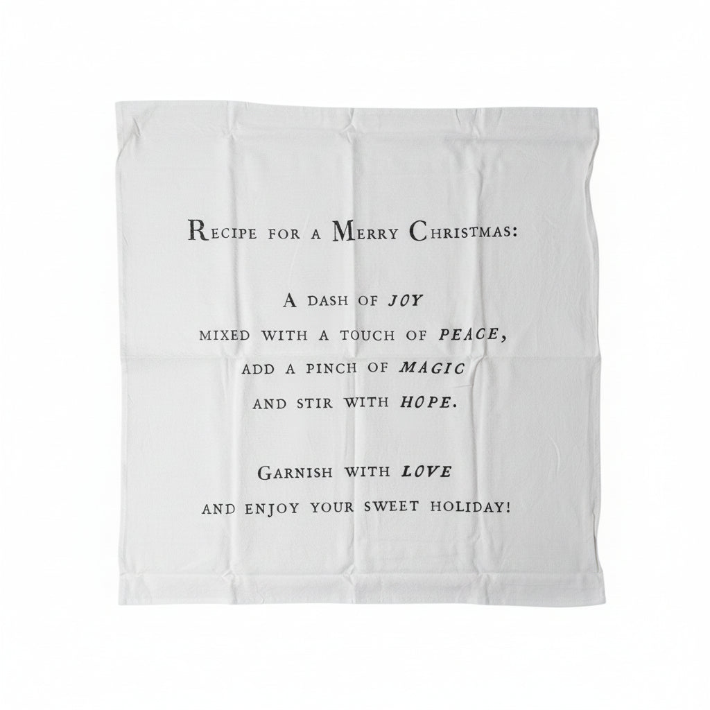 Holiday Cotton Napkin / Dishtowel - Single