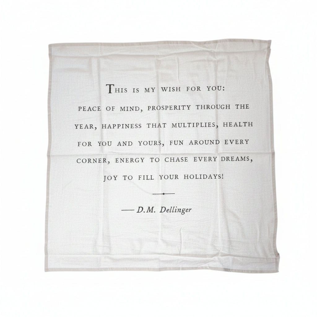 Holiday Cotton Napkin / Dishtowel - Single