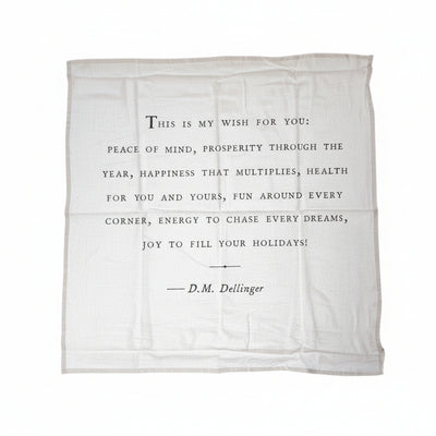 Holiday Cotton Napkin / Dishtowel - Single