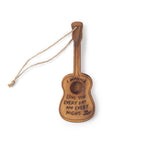 I wanna love you (Bob Marley) Wooden Guitar - 2"x5"