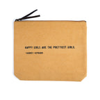Sunflower Canvas Zip Bag